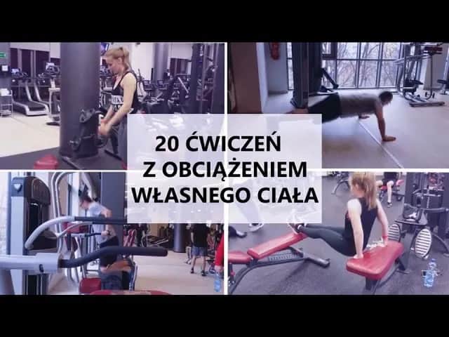 Fitness z workiem treningowym - ćwiczenia z ciężarem własnym ciała