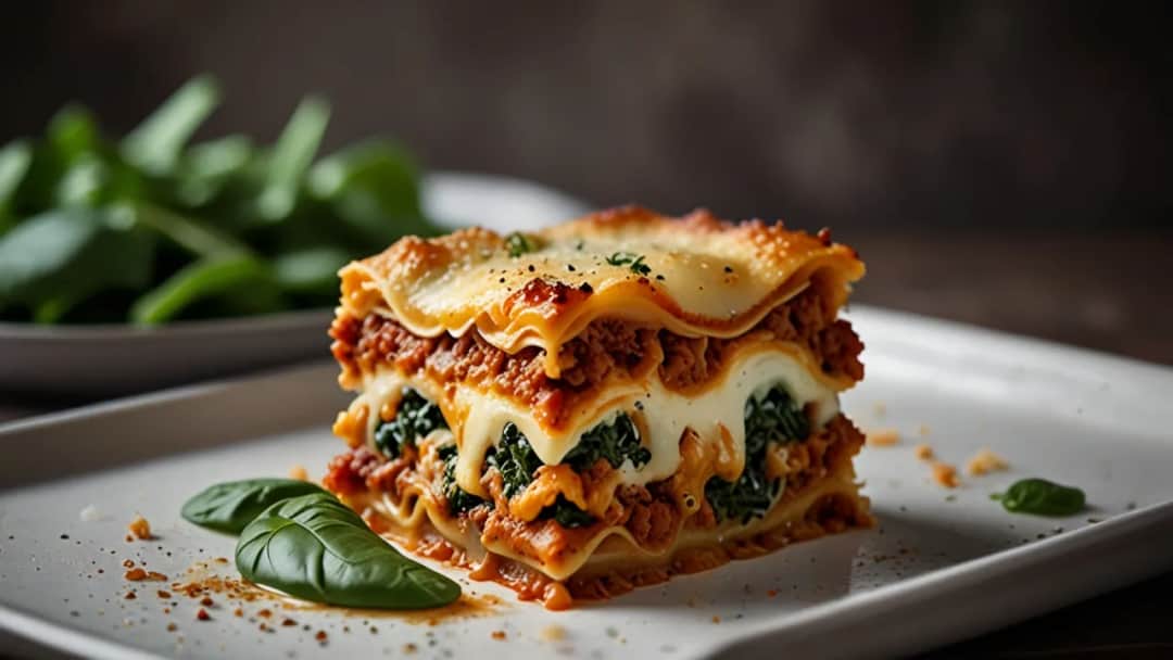 Jakie są najlepsze przepisy na lasagne ze szpinakiem i kurczakiem?