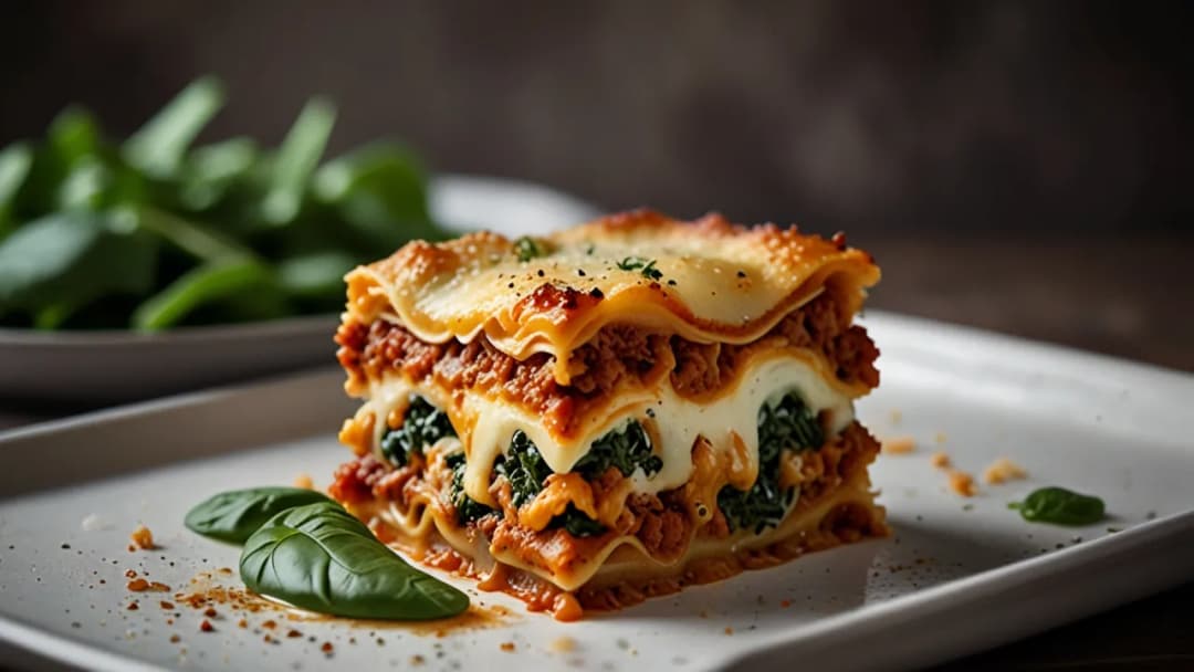 Jakie są najlepsze przepisy na lasagne ze szpinakiem i kurczakiem?