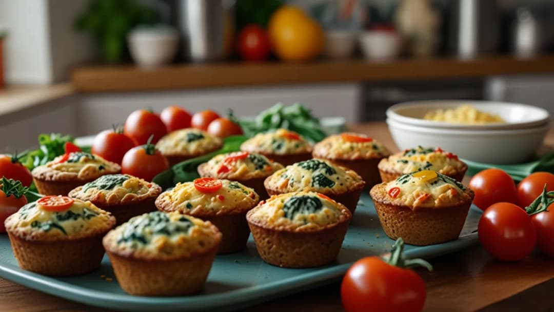 Muffinki jajeczne dla dzieci: Idealne na śniadanie i zdrowe przekąski
