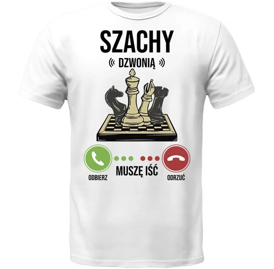 Najlepsze koszulki szachowe, które zachwycą każdego miłośnika szachów