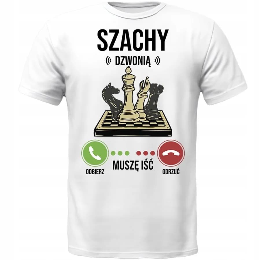 Najlepsze koszulki szachowe, które zachwycą każdego miłośnika szachów