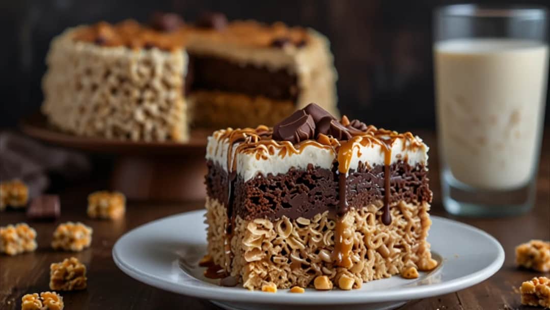 Jak zrobić ciasto bez pieczenia z ryżem preparowanym? Pyszny deser