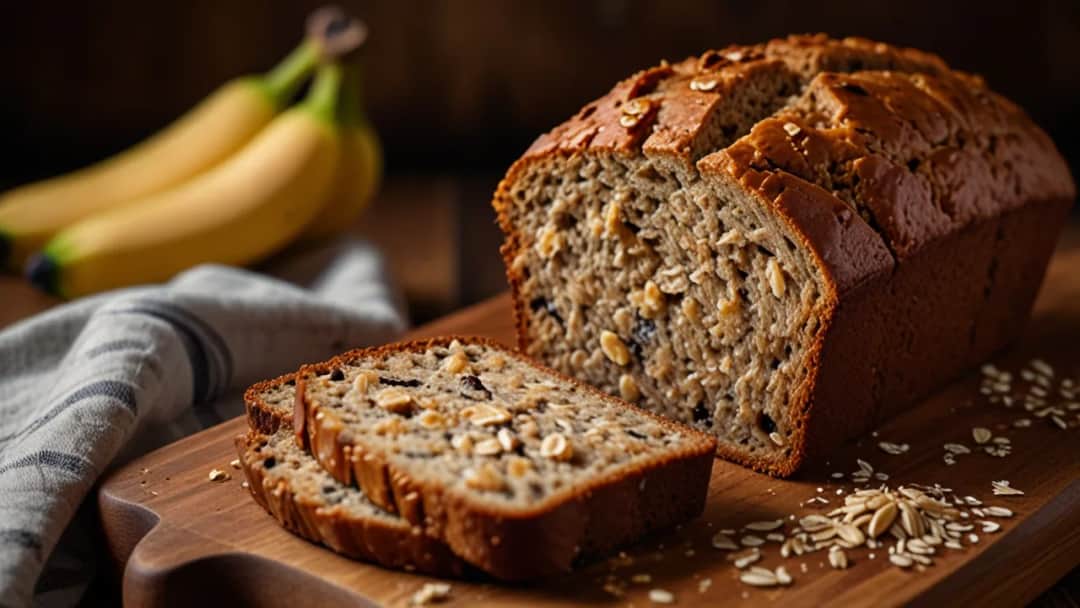 Chlebek bananowy owsiany: Najlepszy przepis krok po kroku