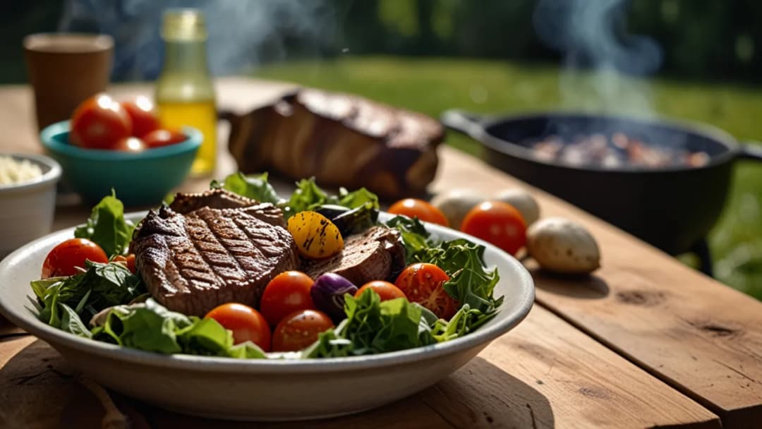 Jak przygotować lekką sałatkę na grilla? Idealna do mięsa