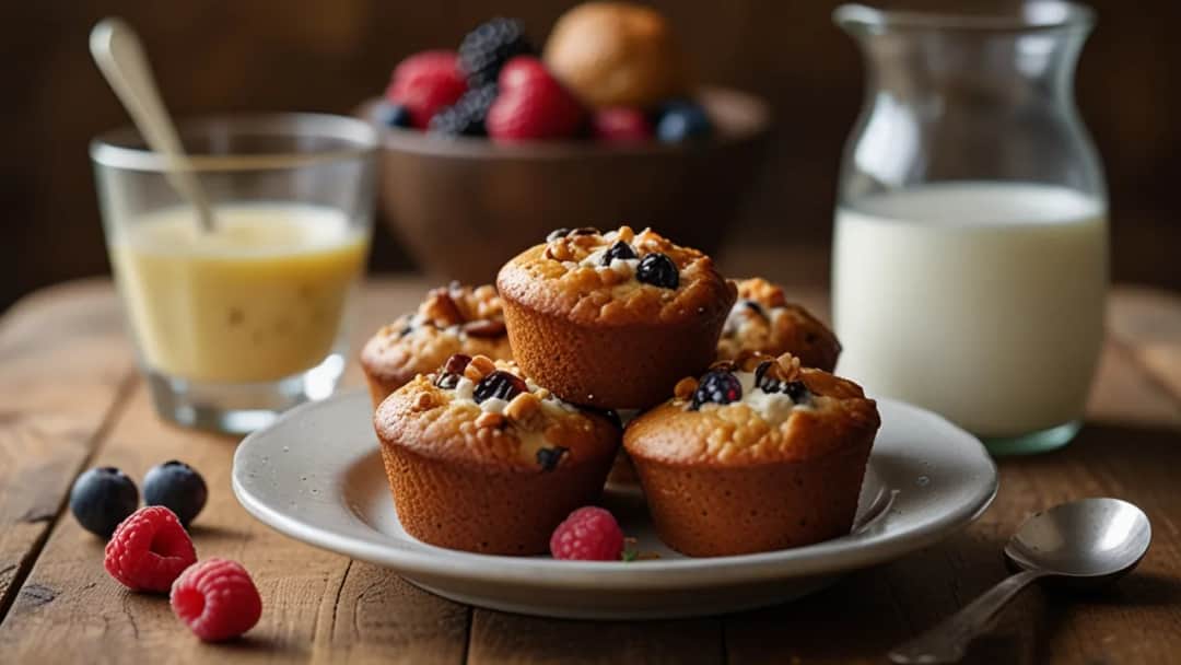 Muffinki z jogurtem greckim: Zdrowa i smaczna alternatywa na słodkości