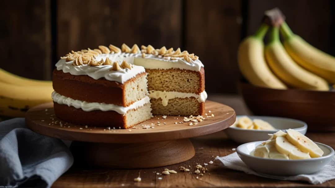 Ciasto bananowe z mascarpone: Wyjątkowy smak w każdym kęsie