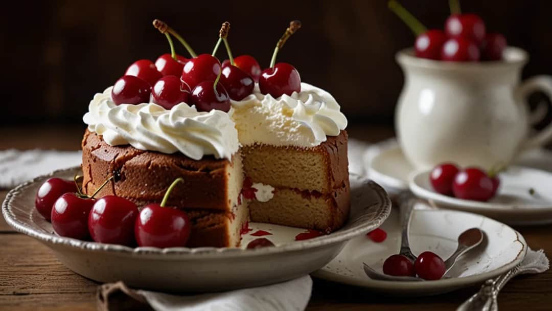 Jak zrobić ciasto z wiśniami i bitą śmietaną – prosty przepis?