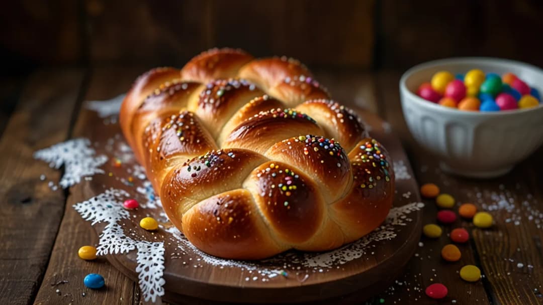 Chałka na słodko: Tradycyjny smak z dodatkiem słodyczy dla całej rodziny